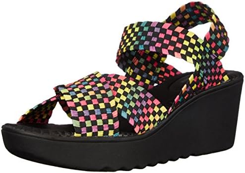 Wild Pair Women's Fortuna Platform Sandal, Multi, 7.5 M US