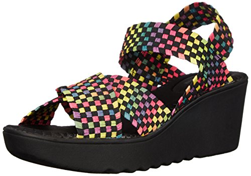 Wild Pair Women's Fortuna Platform Sandal, Multi, 7.5 M US