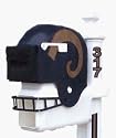 St. Louis Rams Helmet Style Mailbox