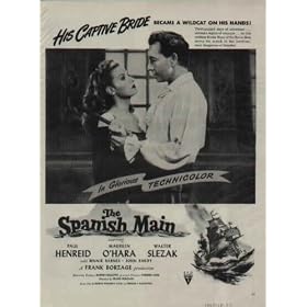 1945 Movie Ad - His Captive Bride Became A Wildcat On His Hands! A Frank Borzage Production starring PAUL HENREID, MAUREEN O'HARA, and WALTER SLEZAK, with Binnie Barnes and John Emery. Executive Producer Robert Fellows. Associate Producer Stephen Ames. Directed by Frank Borzage. Screen Play by George Worthing Yates and Herman J. Mankiewicz. A2523A. **THIS IS AN AD / POSTER, NOT A DVD**