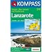 Kompass Karten, Lanzarote (Aqua3 Kompass)