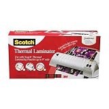 3M TL901 Scotch Thermal Laminator with Bonus 20 Laminating Pouches