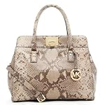 Michael Michael Kors Large Astrid Python Embossed Satchel