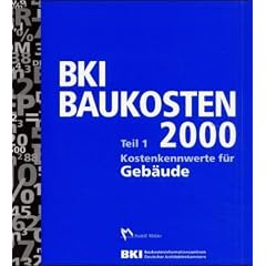 BKI Baukosten 2000, 3 Tle., Tl.1, Kostenkennwerte f�r Geb�ude, m. CD-ROM