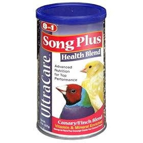 8in1 Canary Finch Song Food (Canister), 8-Ounce from Bird Food