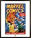 The Human Torch - Framed Comic Art Print / Poster (Size: 16" x 20")