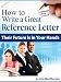 How to Write a Great Reference Letter