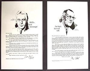 Amazon.com: 2 Prints / Posters of AA Alcoholics Anonymous: Bill Wilson ...