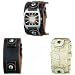 Fossil JR9354 Herrenuhr Lederband Edelstahl 50m Analog Datum