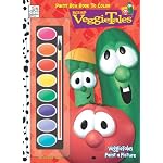 Paint Box Book to Color (Big Idea's Veggie Tales Series) book cover