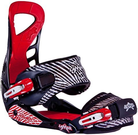 Lamar Vader Snowboard Bindings Medium Black-Red