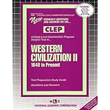western civilization ii 1648 to present college level examination series passbooks college level examination