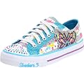 Skechers Shuffles Hipsters 83520L WPK, Baskets mode fille