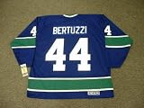 TODD BERTUZZI Vancouver Canucks 1970's CCM Vintage Throwback Home NHL Hockey Jersey