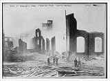 Reprint Ruins of Roebling's works, Trenton South Section 1900