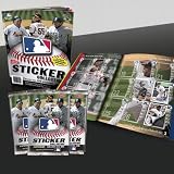 2011 Topps MLB Sticker Collection Starter Kit (Baseball Card Stickers) Album + 12 Packs