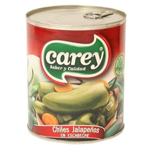 Jalapeno Pepper Whole Mexican Spicy Chile Gourmet Food Mexico Salsa Can Pepper Hot Mild... by Productos Carey, S.A. DE C.V.