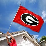 Georgia Bulldogs Dawgs University Large College Flag