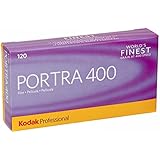 Kodak Portra 400 Professional ISO 400, 120 propack, Color Negative Film (5 Rolls per Pack)