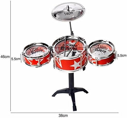 New Jazz Drum Juguetes Forkids Early Education Toy Percussion Instrument Great Gift Brinquedos Teclado Musical P4pm