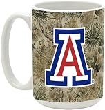NCAA University of Arizona 15-Ounce Camouflage Series Ceramic Mug