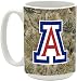 NCAA University of Arizona 15-Ounce Camouflage Series Ceramic Mug