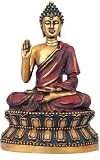 Thai Buddha Gold Design Collectible Statue Figurine Decoration Décor