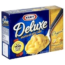 Kraft Macaroni & Cheese Deluxe Dinner, 14-Ounce Boxes (Pack of 8)