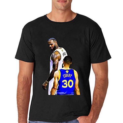 Stare of Deat LeBron James Curry Short shirt for mens