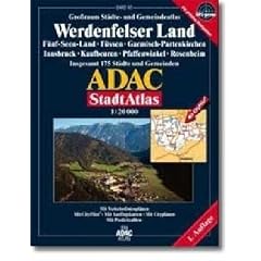 ADAC Stadtatlanten, Kaufbeuren, Garmisch-Partenkirchen, F�ssen, Rosenheim: F�nf-Seen-Land, F�ssen, Garmisch-Partenkirchen, Innsbruck, Kaufbeuren, Pfaffenwinkel, Rosenheim / 1:20.000