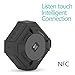 Bluetooth Speakers, Dreamlevel Portable IP65 Waterproof Wireless Outdoor Speakers NFC Compatibility with Built-in Microphone for Sport, Black