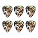 Dogs Selfie Lab Golden Retriever Dachshund Westie Pug Terrier Novelty Guitar Picks Medium Gauge - Set of 6