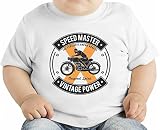 Speed master オーガニックベビーTシャツ 12 - 18 Months