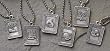 Club Pack of 24 Christian Sports Medal Pendants - 26" Chains #15164