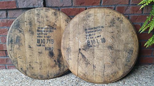 Authentic Kentucky Bourbon Whiskey Barrel Head lid