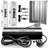 iPower GLSETX600DHMWING20 600-Watt Light Digital Dimmable HPS MH Grow Light System for Plant - Wing Set