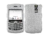 Silver Bling Rhinestone Faceplate Diamond Crystal Hard Skin Case Cover for  ....