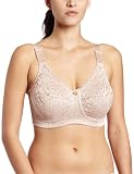 Glamorise Womens Lace Support Soft Cup Bra