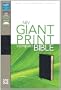 Niv Compact Bible Giant Print Bonded Leather Black
