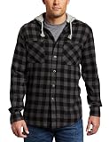 Modern Culture Men's Hooded Flannel Shirt