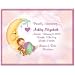 Baby : Birth Announcement Cards, Personalized - Baby in the Moon (Girl), 25 Count, 5.5?x4.25? with Envelopes