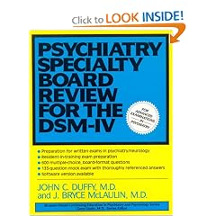 Psychiatry Specialty Board Review For The DSM-IV (Continuing Education in Psychiatry & Psychology Series, No 5)