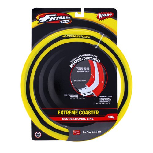 Wham-O Extreme Coaster Ring Frisbee Disc - White