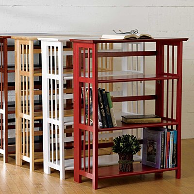 Mantel for 3-Tier Folding Bookcase - Natural - Improvements