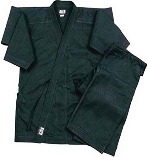 14 oz Black Super Heavyweight Traditional Sets - size 8