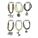 Dogs Magnetic Wine Glass Charms
