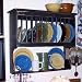Handmade Primitive Cottage Vertical Plate Rack - Color Choice