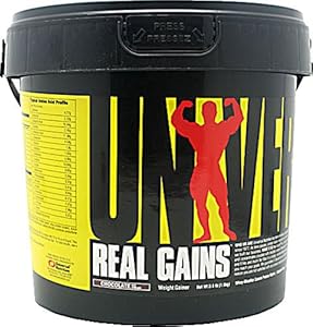 Universal Nutrition Real Gains, Chocolate Ice Cream, 3.8-Pounds