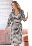 Jessica London Plus Size Dress with Faux Wrap