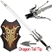 Sporting Goods : Dragon Lord Sword - Stainless with dragon guards